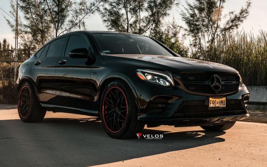 Mercedes-AMG GLE43 4Matic Coupe on Velos Wheels (D7) 2019 года